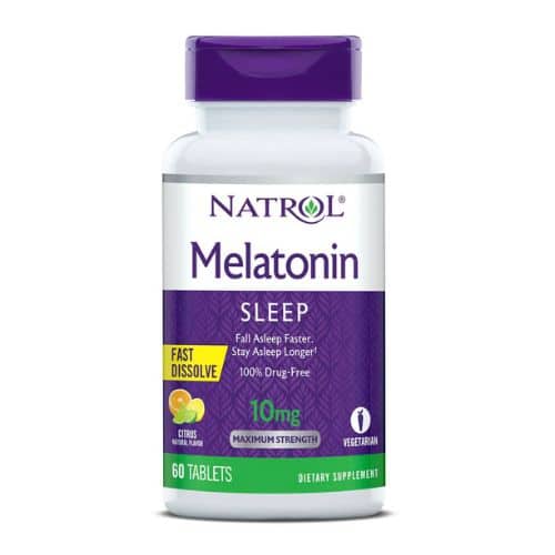 melatonina 10 miligramas fast dissolve natrol