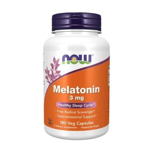 melatonina 3mg now foods