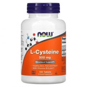 l cisteina 500mg Now Foods