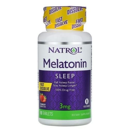 Melatonina 3 mg fast dissolve natrol
