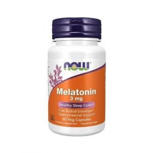 Melatonina 3mg now foods