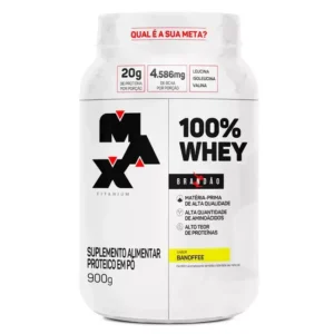 100% Whey Pote 900G Rafael Brandão - Max Titanium