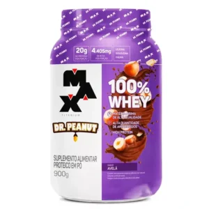100% Whey Protein Dr. Peanut Pote 900g - max Titanium