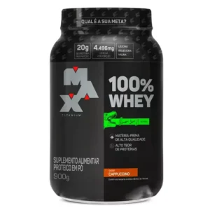 100% Whey Dino Pote 900G - Max Titanium