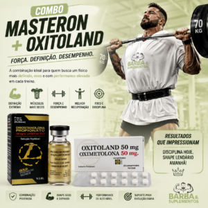 Combo Masteron + Hemogenin Landerlan — Força Bruta & Qualidade Muscular