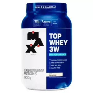 Top Whey 3W + Performance 900G - Max Titanium