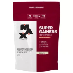 Hipercalórico Super Gainers Refil 3Kg - Max Titanium