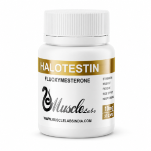 Halotestin Muscle Labs Índia - 10mg - 30Cps